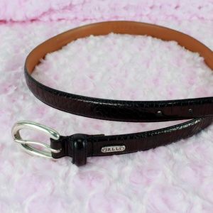 Ralph lauren italian leather women size L belt
